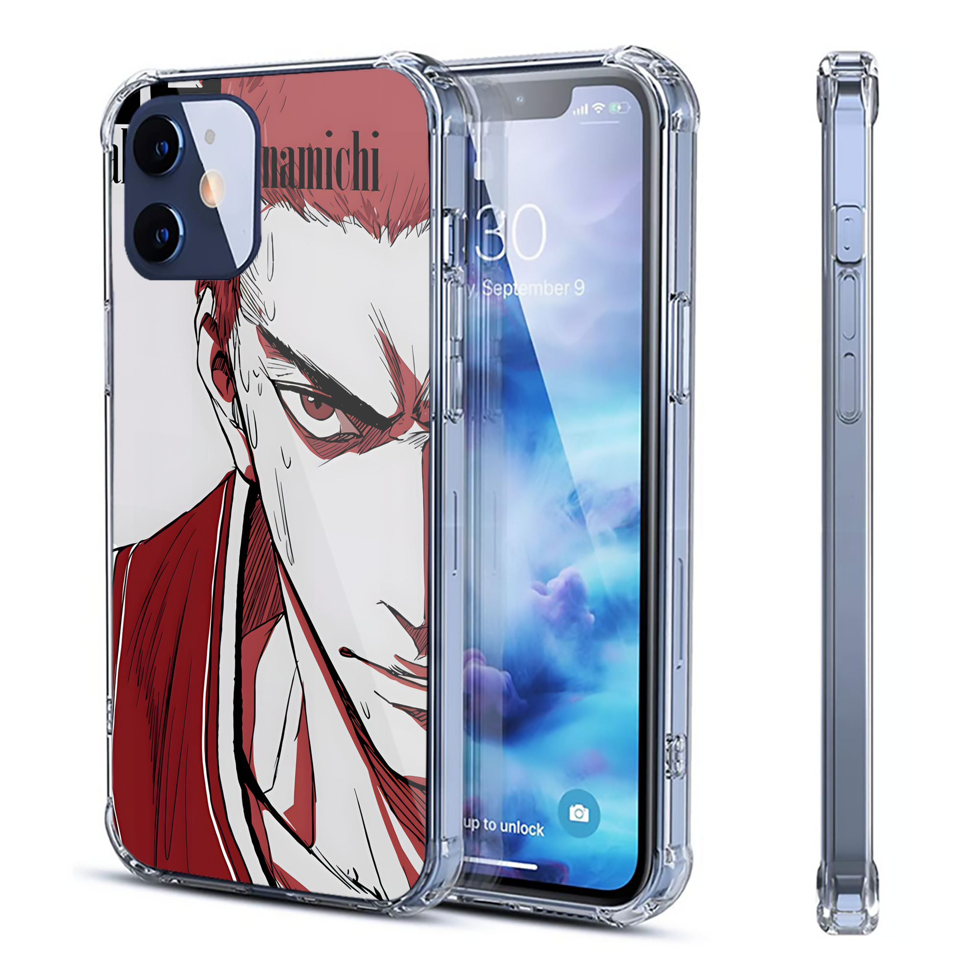 （画像用） SLAM DUNK／スラムダンク 【iPhone 12シリーズ対応】透明スマホケース（クリアソフトケース）